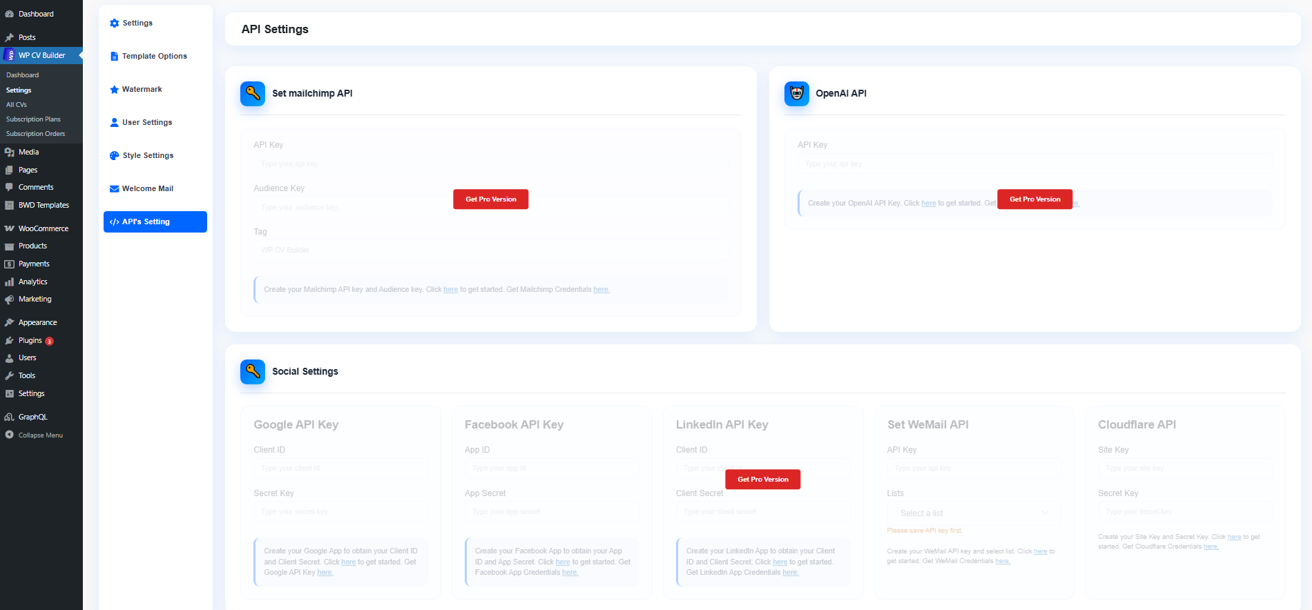 Professional Template Style 25 - International design