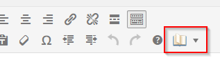 The plugin adds this button to your toolbar