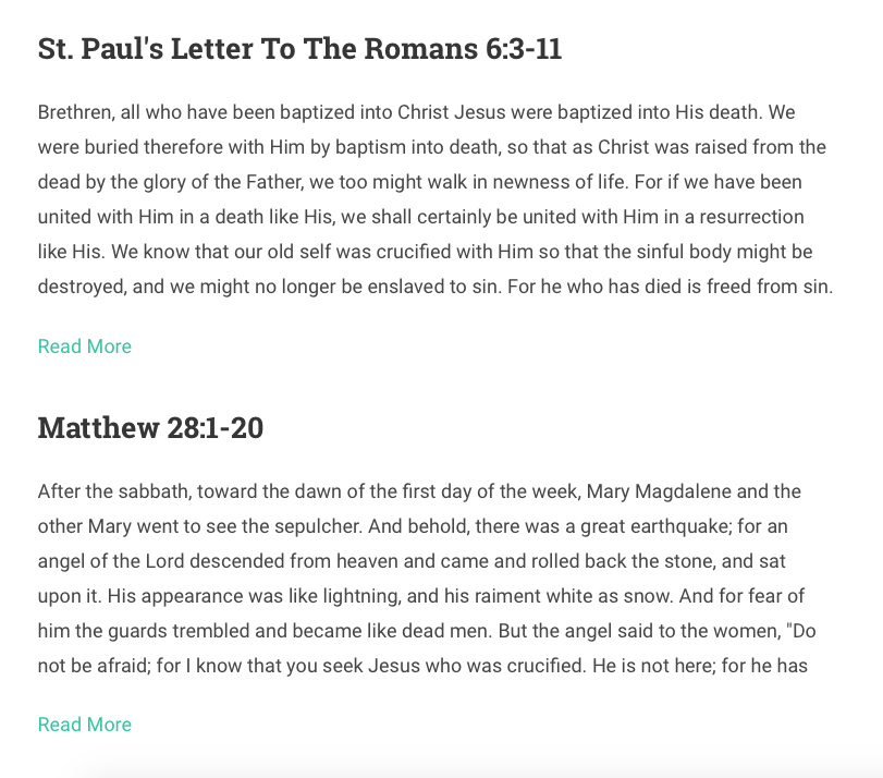 Only Readings