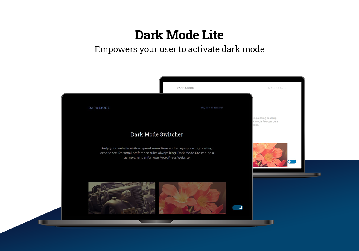 Dark Mode for your WordPress website visitor