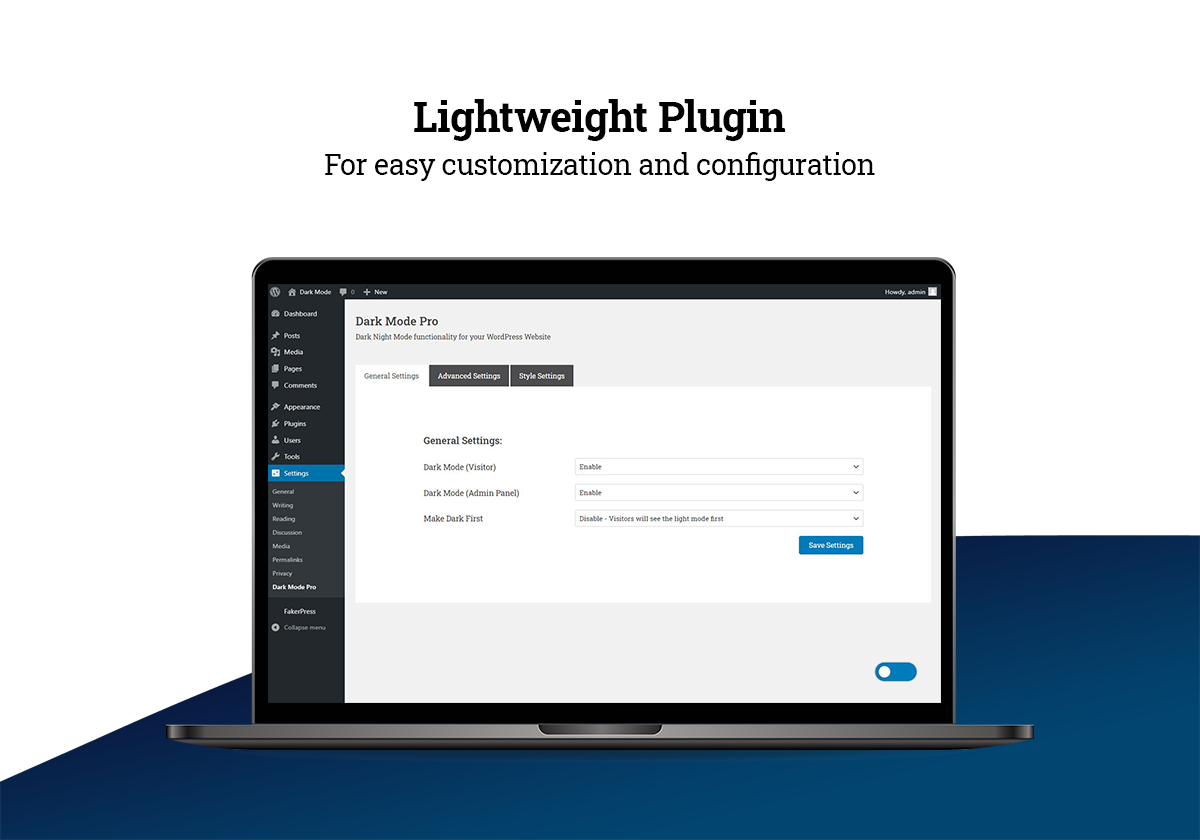 Lightweight plugin for easy configuration