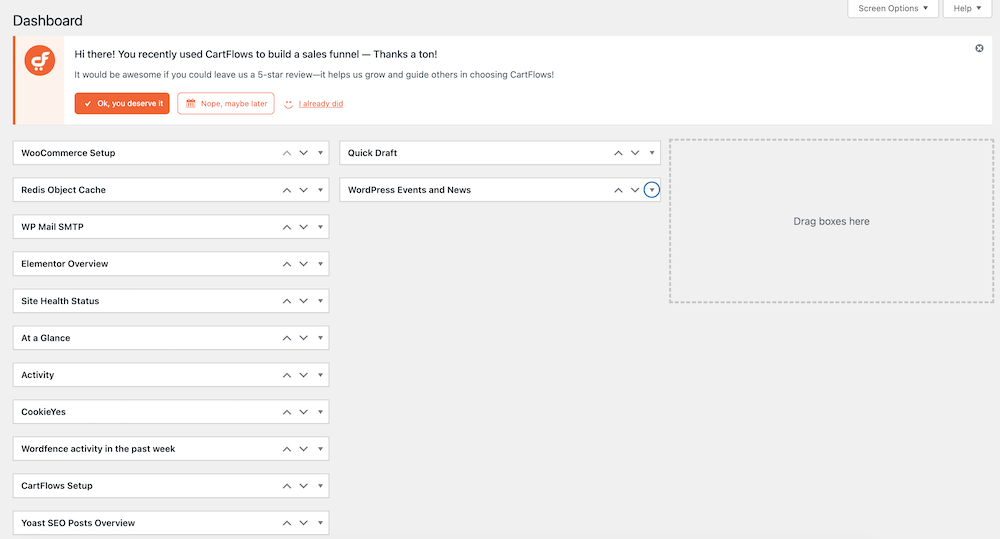 After: a clean, silent Dashboard Detox experience.