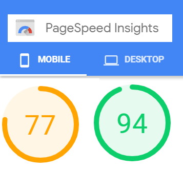 Page with a lot of medias after Defer Media plugin applied.