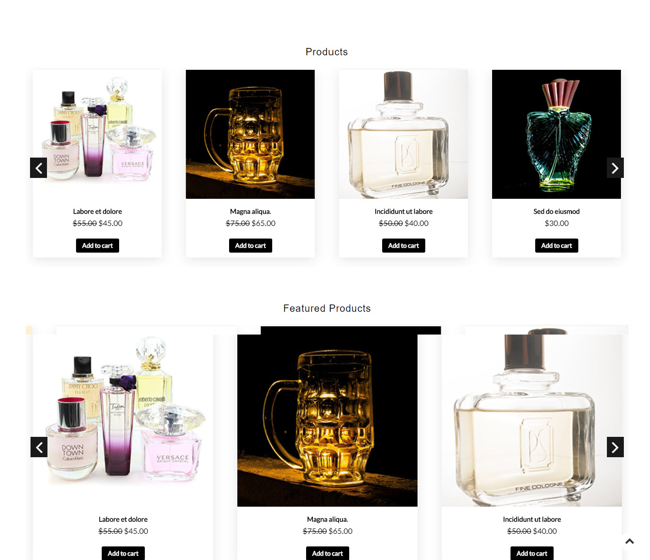 Product Carousel