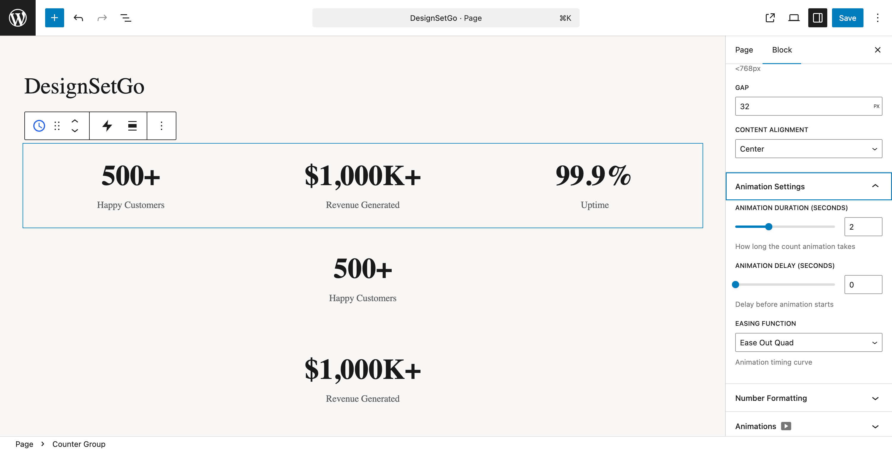 Mobile responsive preview in the editor