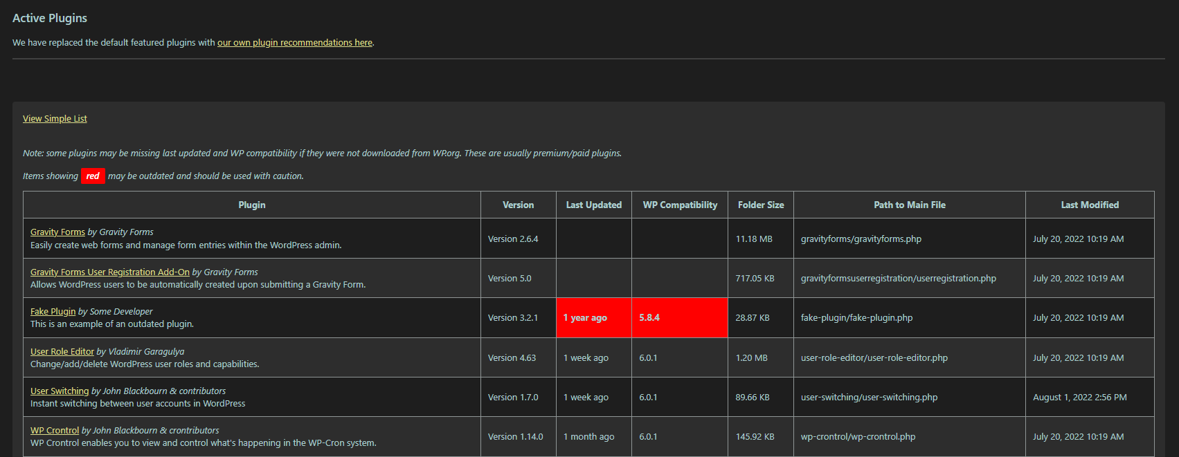 View, filter, and clear debug.log file