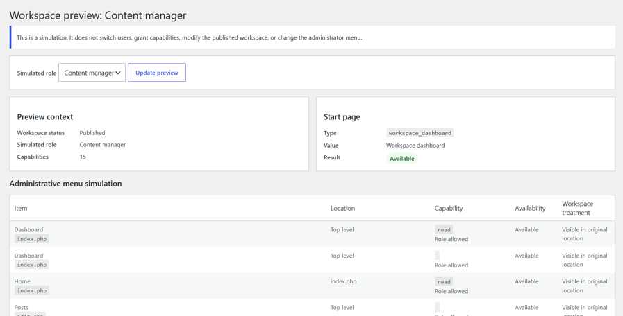 Protected workspace preview.