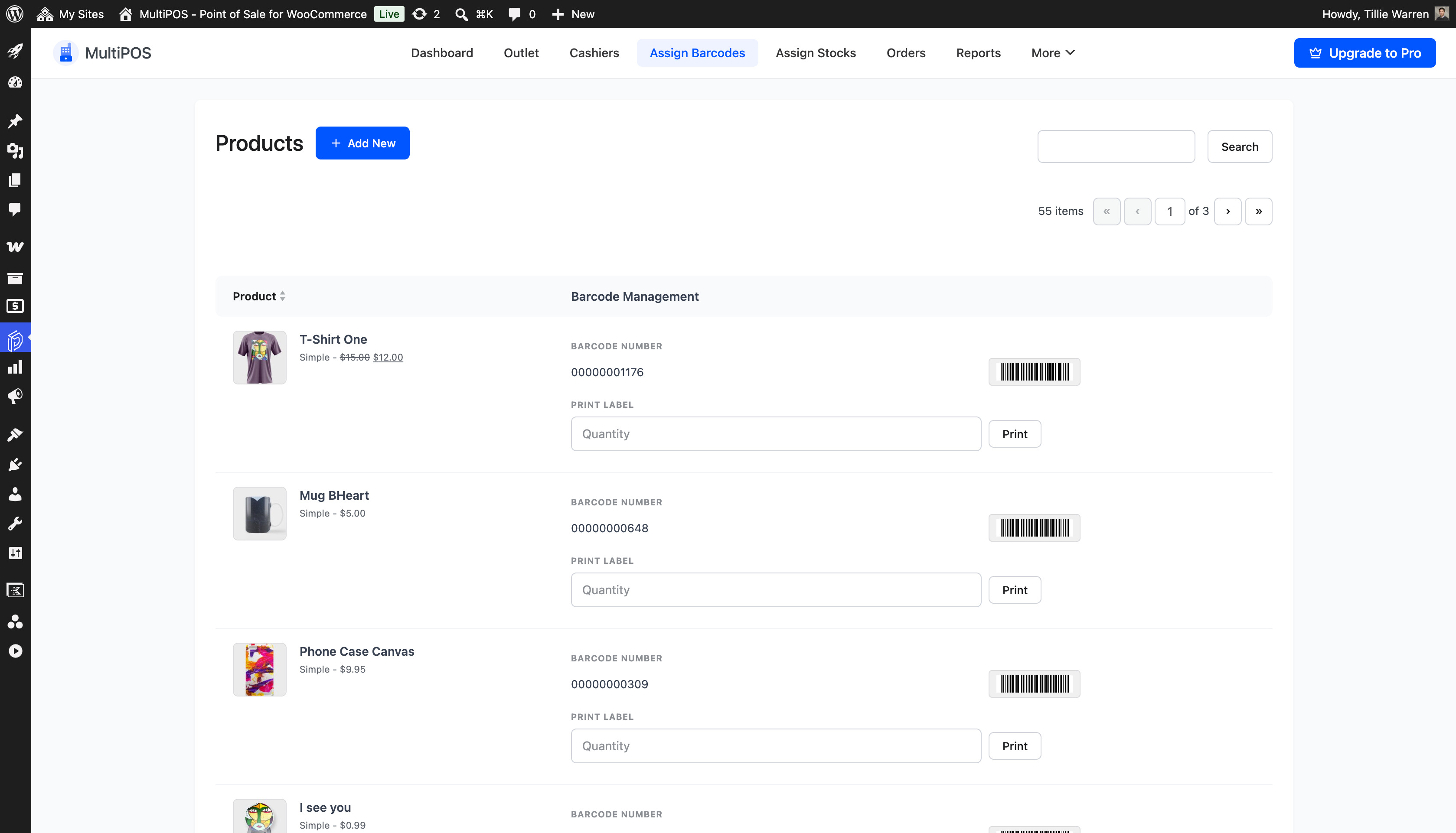 Setup wizard for first-time configuration.