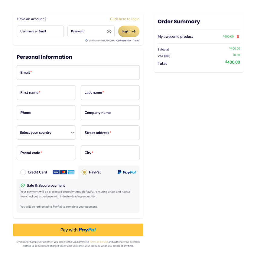**Import/Export Admin Page**: Easily import and export your products, orders, and settings.