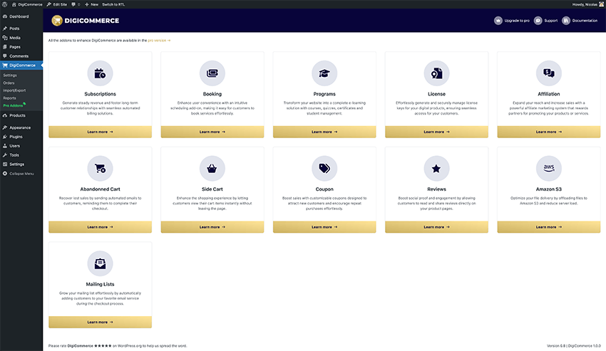 **Single Product Page**: Professional product display optimized for conversions.