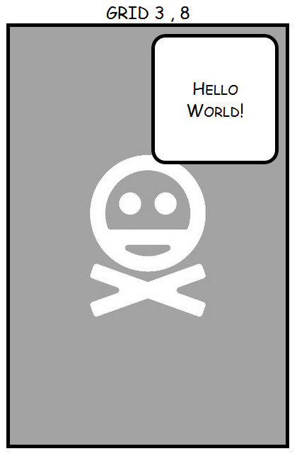 Shortcode Builder settings page. Image info, grid size and text setting fields.