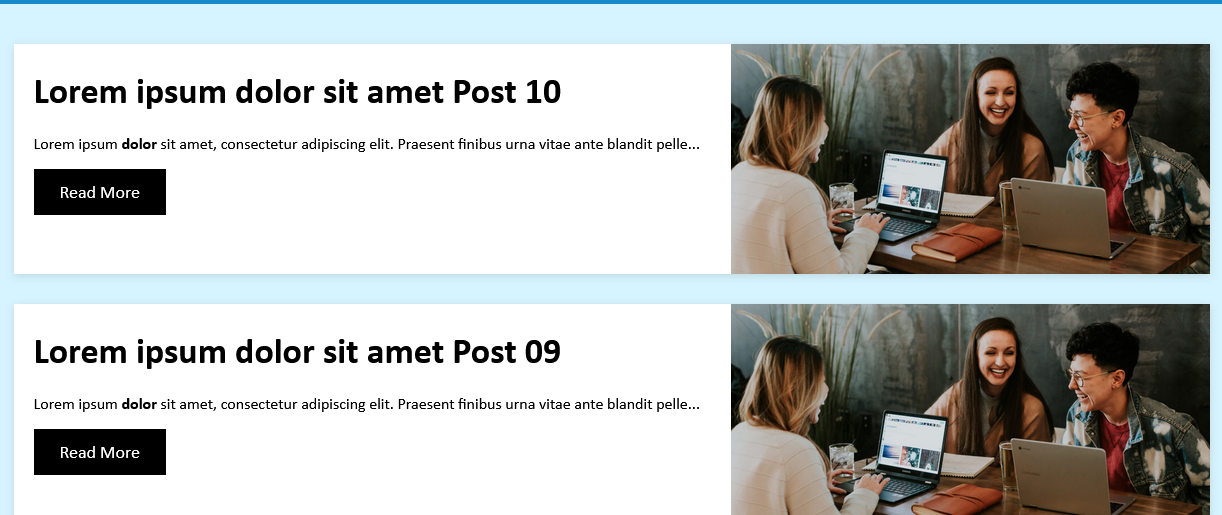 Layout: Boxed Layout (Content Left - Image Right)