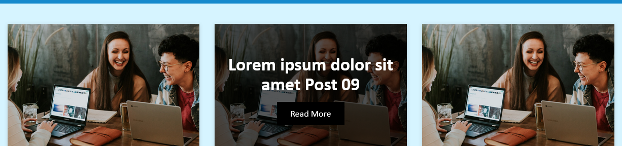Layout: Content Overlay Layout