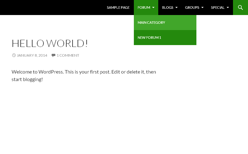 Demo Display vBulletin in Wordpress 3.8 localhost