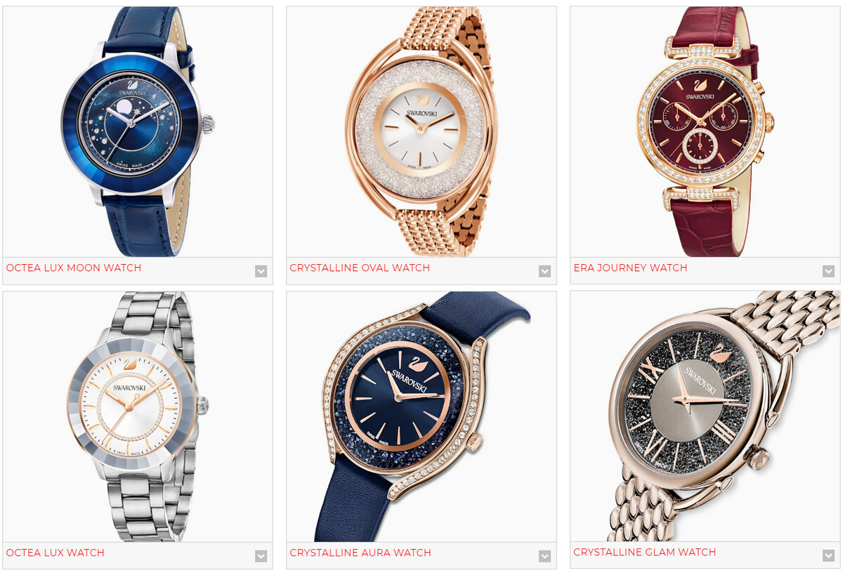 Product Catalog Demo Watches
