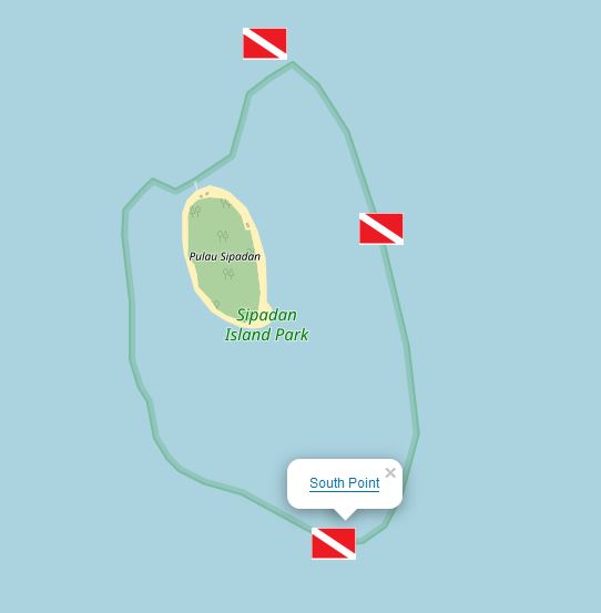 Map with standard bacground