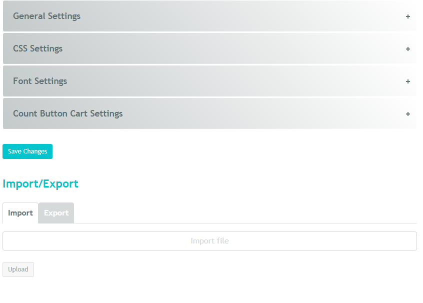 Plugin Options