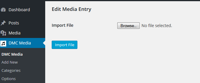 Upload tracks.