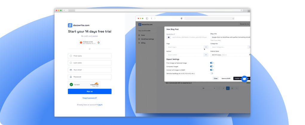 ![screenshot](./assets/screenshots/Connecting%20to%20Docswrite.png)