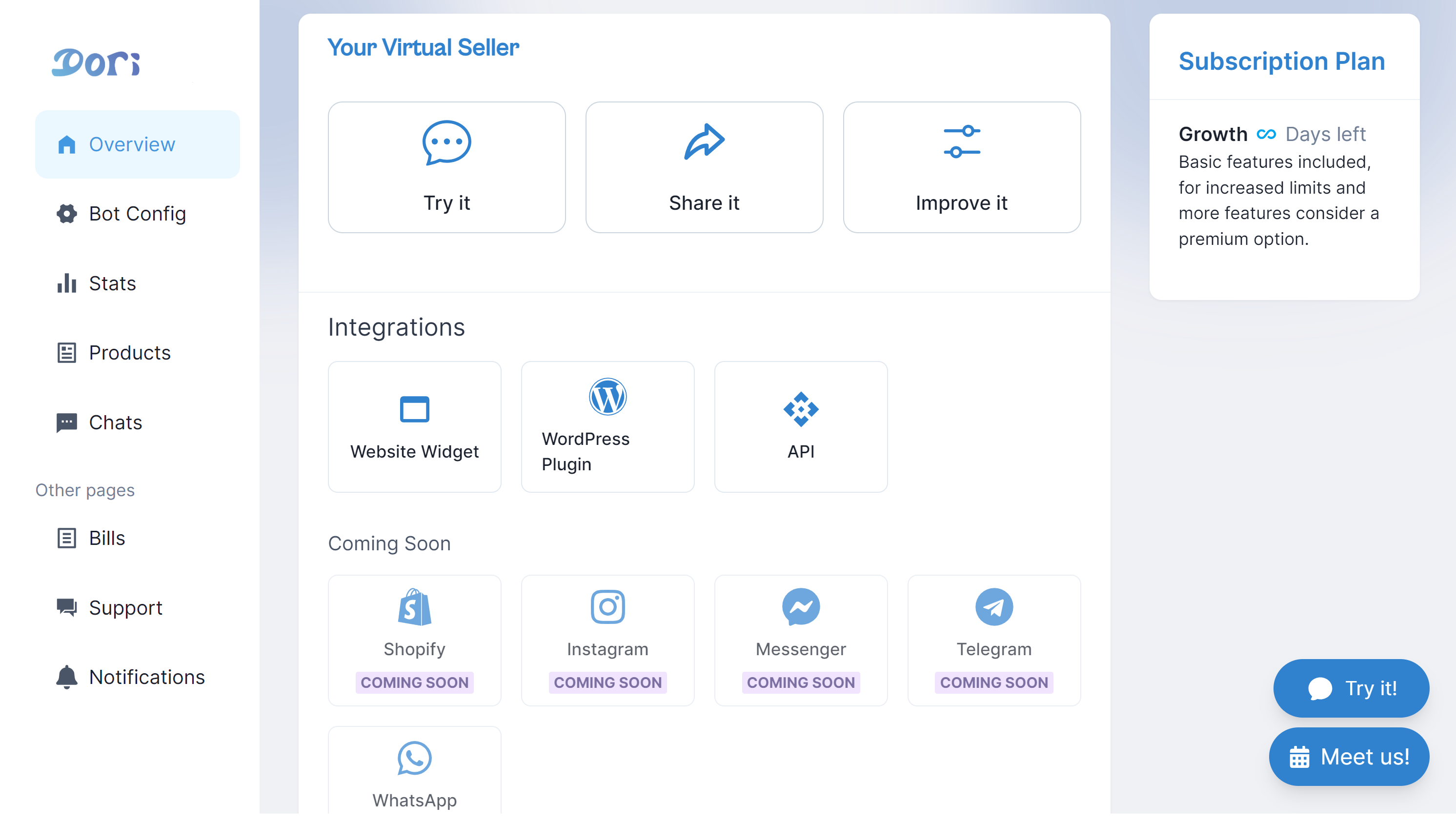 Integration icon with WordPress.