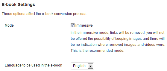 dotEPUB E-book Settings