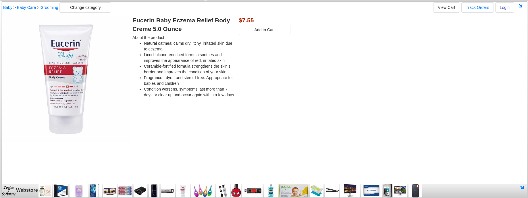 Single product details