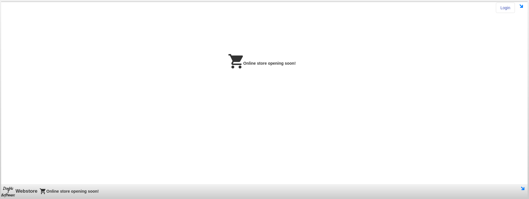 Maximized toolbar when there are not active products published
