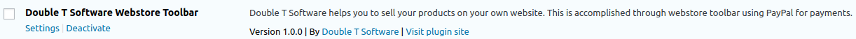 Double T Software toolbar settings link