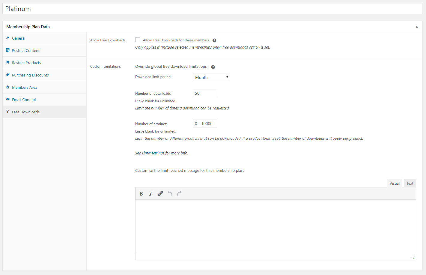 Download tracking period report displaying and exporting (Pro Edition)
