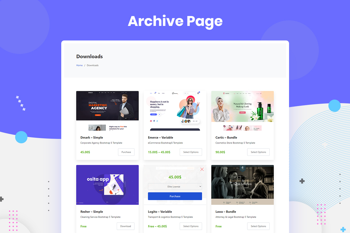 Archive Page