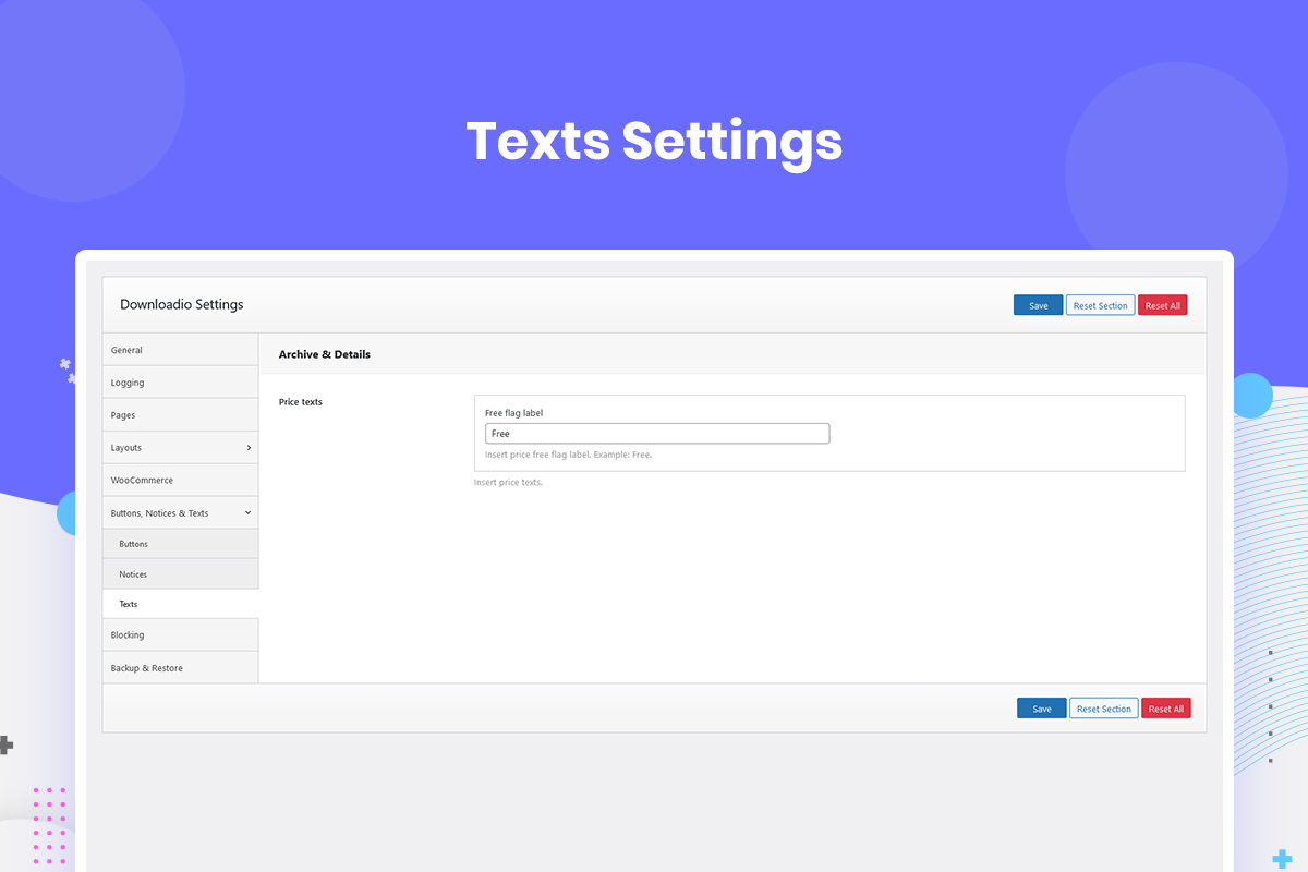 Logging Settings