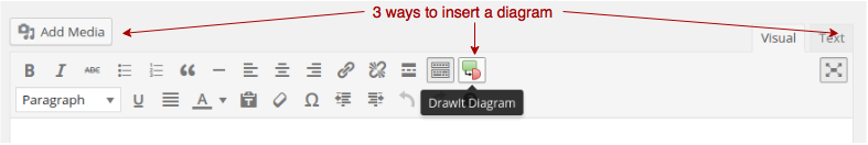 Creating/editing a diagram in the plugin