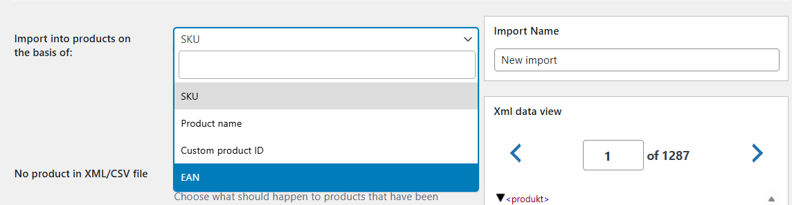 Stop and rerun the product imports