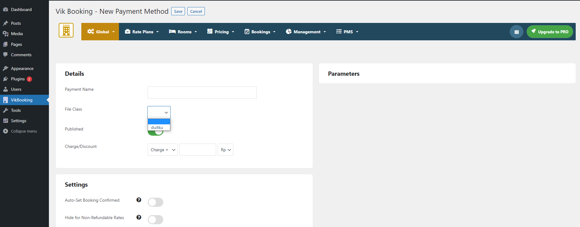 Create Payment Methods