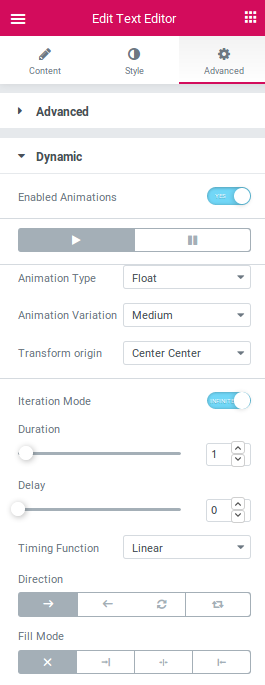 Dynamic Animations for Elementor in simple to use. Get best results with Dynamic Content for Elementor.