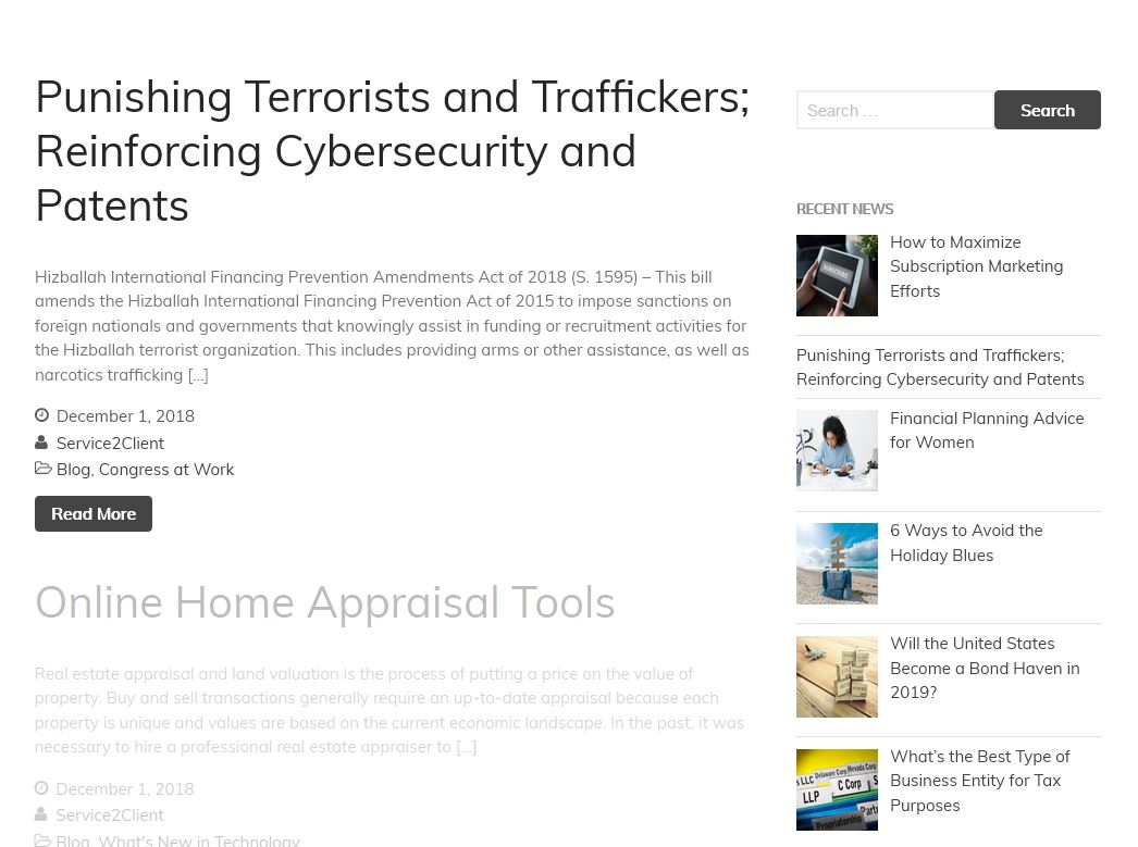 Dynamic Post - demo front end blog list article