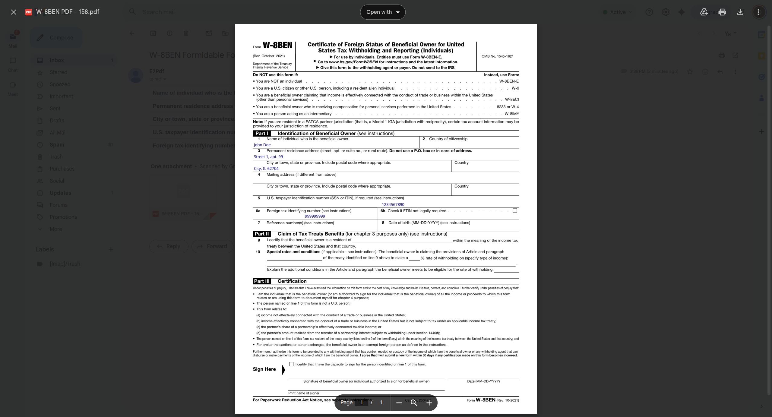 E2Pdf Template Editor
