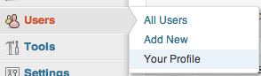 Step 1 Navigate to Your Profile.