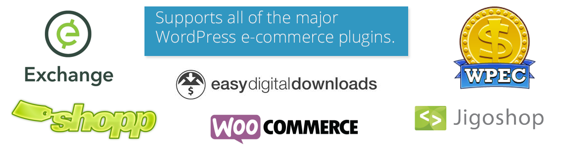 Awesome e-commerce plugin support!
