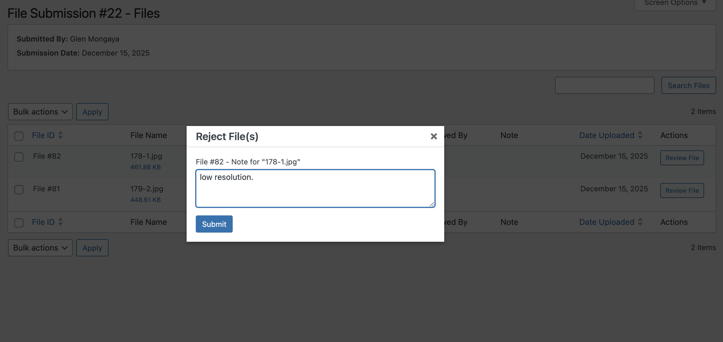 Settings - Main Plugin Settings