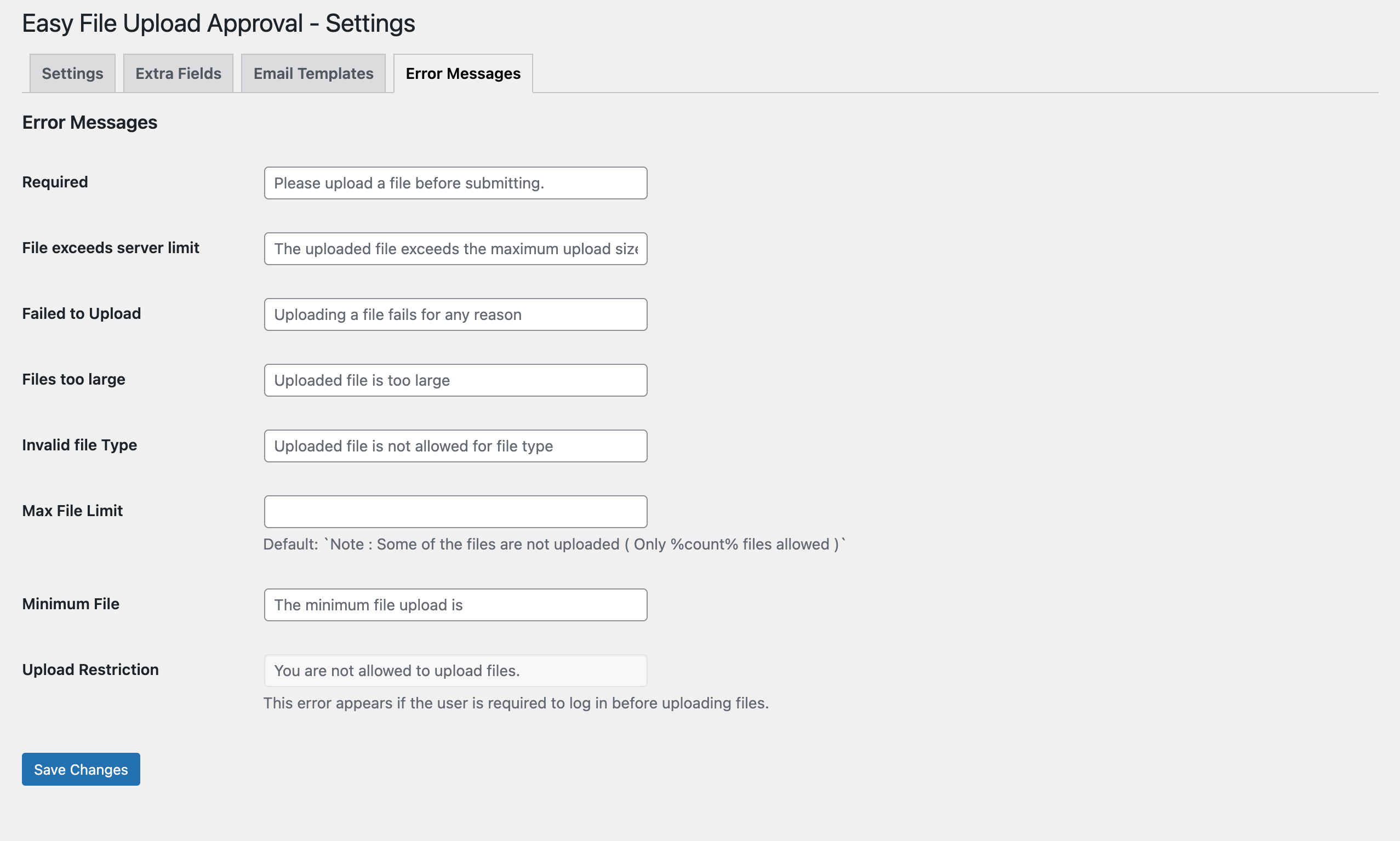 Admin - Gutenberg Block