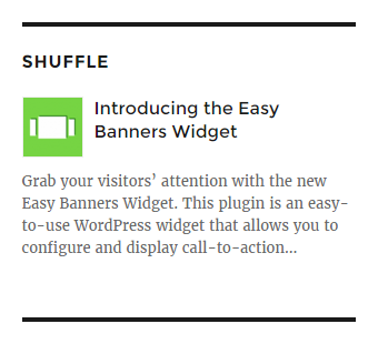 Example post with thumbnail.