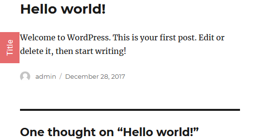 Frontend - All Templates