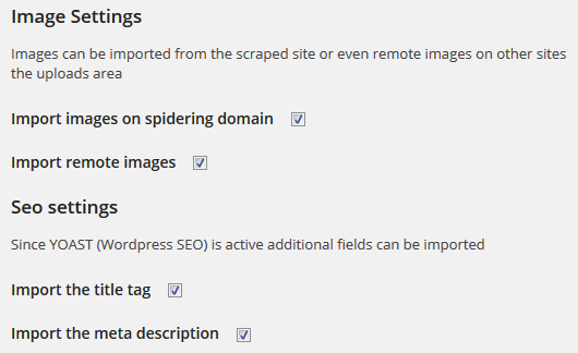 Import the images into the wordpress media library and amend the HTML to the new path. You can also import the titles and meta description into Yoast if it is installed