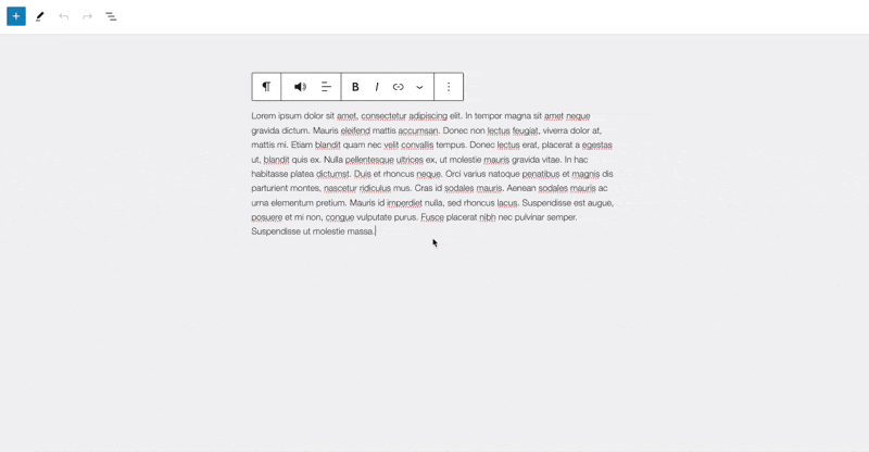 Block Editor Integration