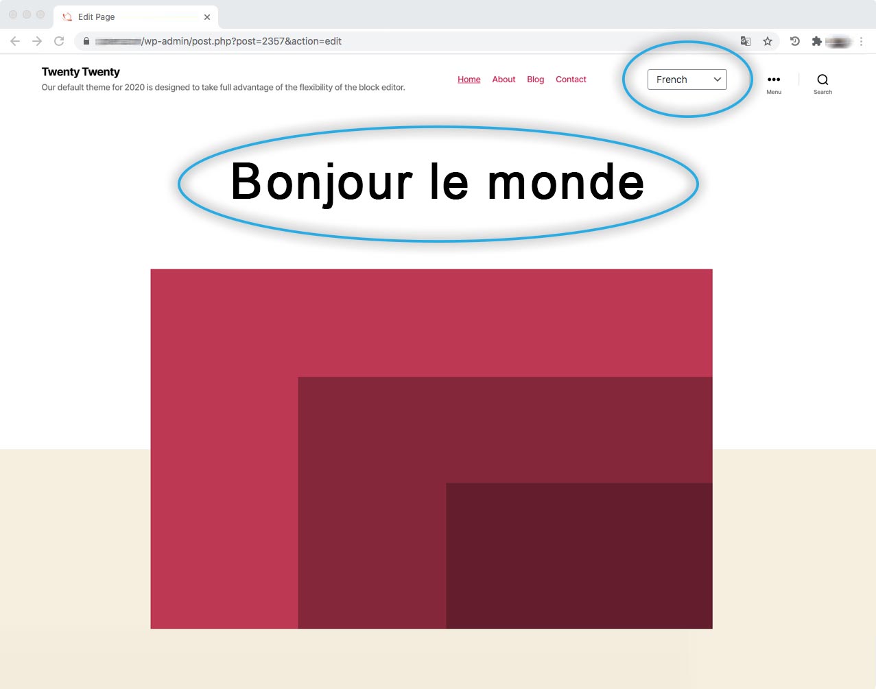 Switch Language