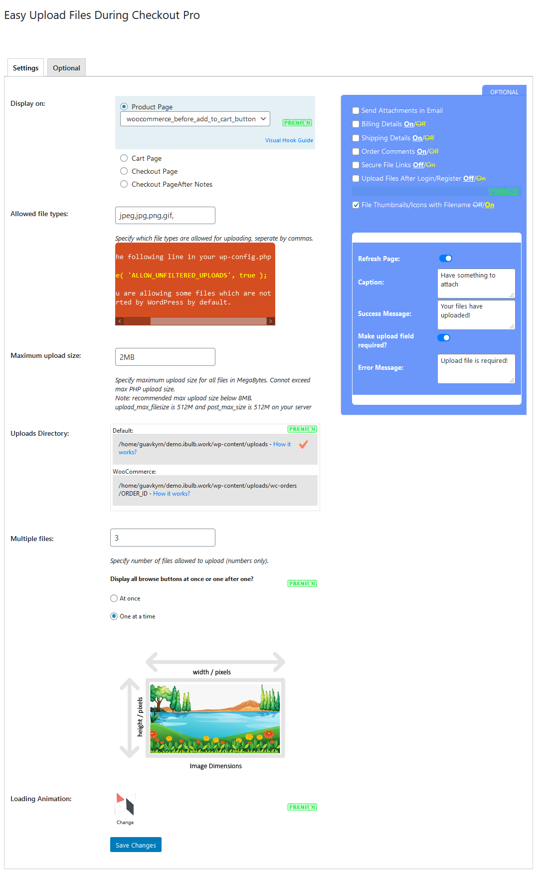 S3 buckets / folders created automatically by plugin Easy Upload Files During Checkout