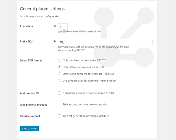 Support forum and field SKU