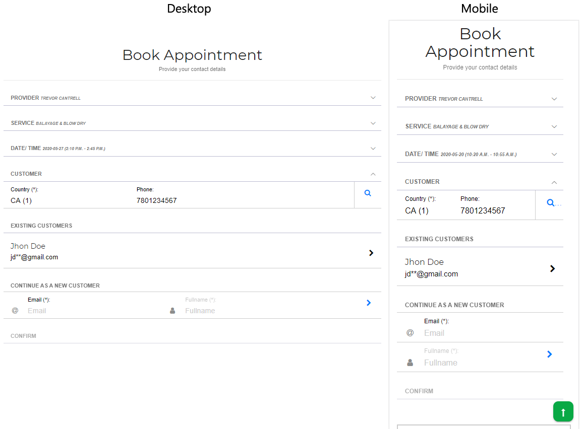 Define Personal Time. You can define recurrent events that affect your availability using a powerful engine we provide.