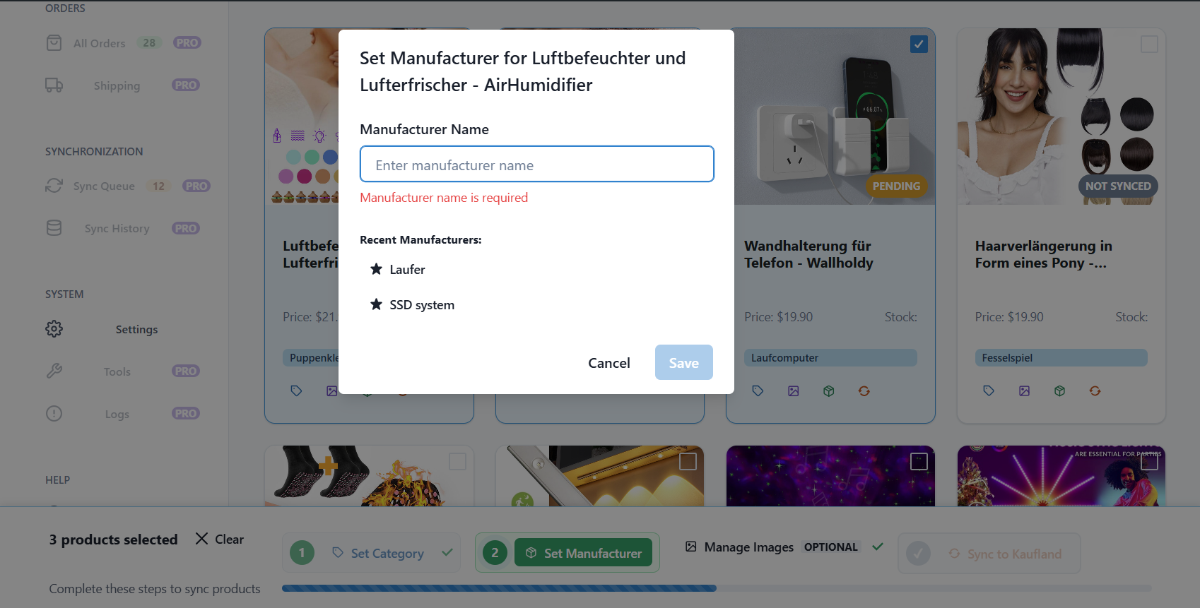 🎨 Smart category mapping tool - AI-powered suggestions save hours